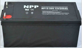 耐普200AH免维护铅酸蓄电池